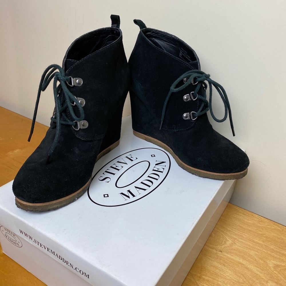Steve Madden Wedge Booties